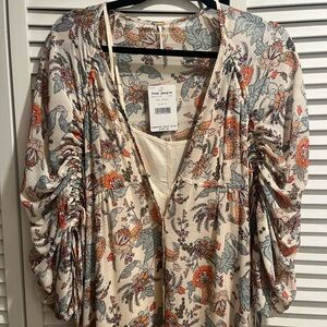 Free People Floral Print Maxi Dress